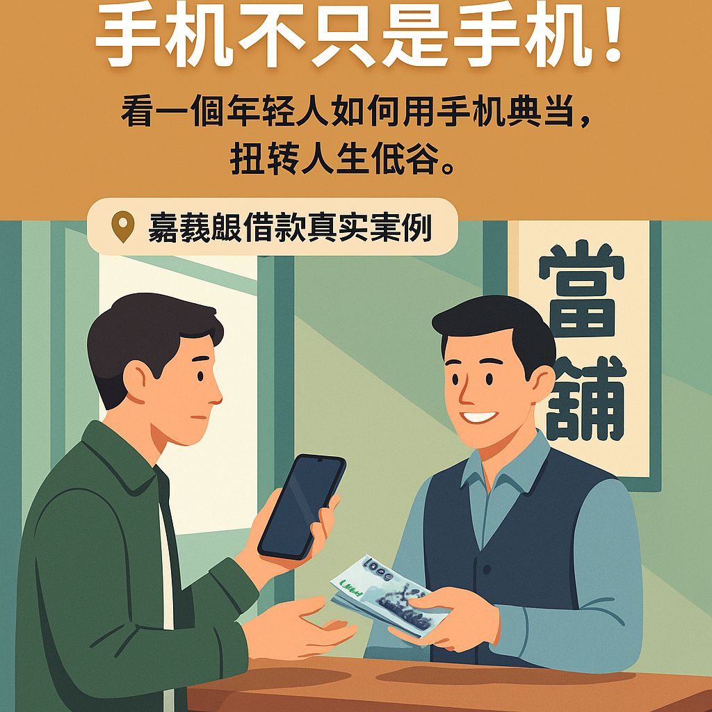 Read more about the article 嘉義縣當舖借款：希望的燈塔
