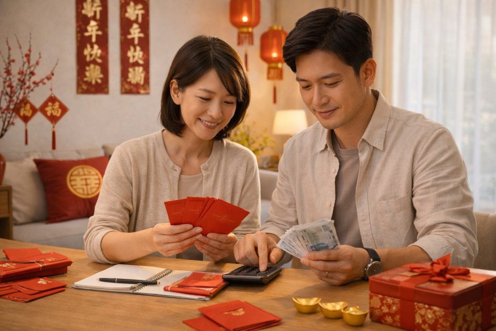 春節資金借款 規劃，家庭整理紅包與年節支出