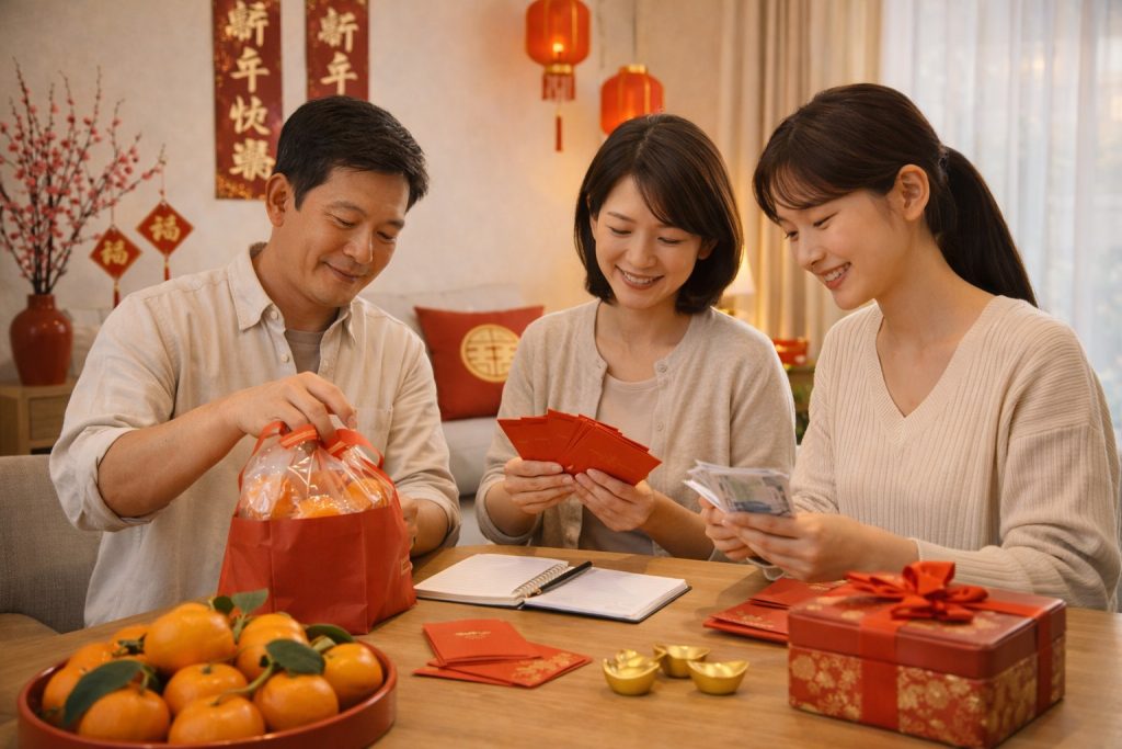 春節借款 資金規劃概念，過年前盤點開銷